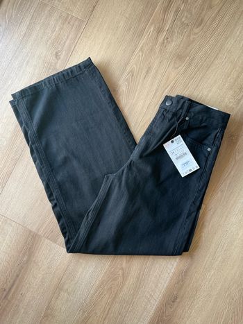 Jean noir large Zara neuf taille 34