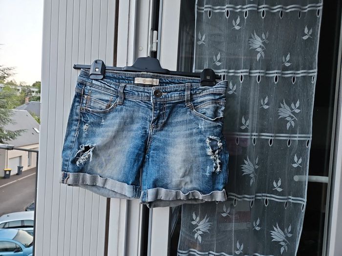 Short en jean