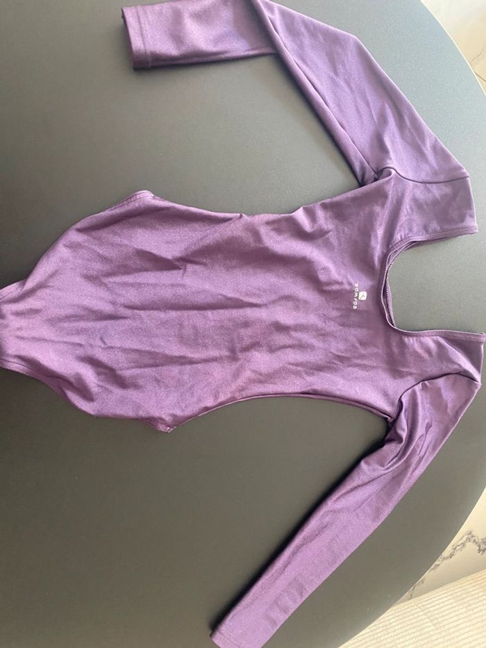 Justaucorps violet 10 ans - photo numéro 2