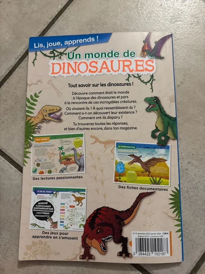 Livres infos activités dinosaures - photo numéro 11