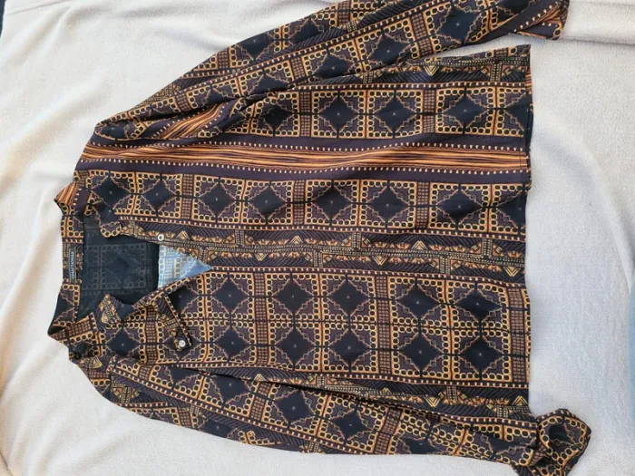 Blouse/chemisier  femme t 40 marron - photo numéro 2