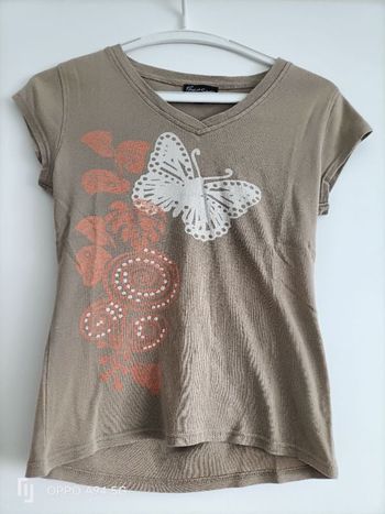 T-shirt papillon