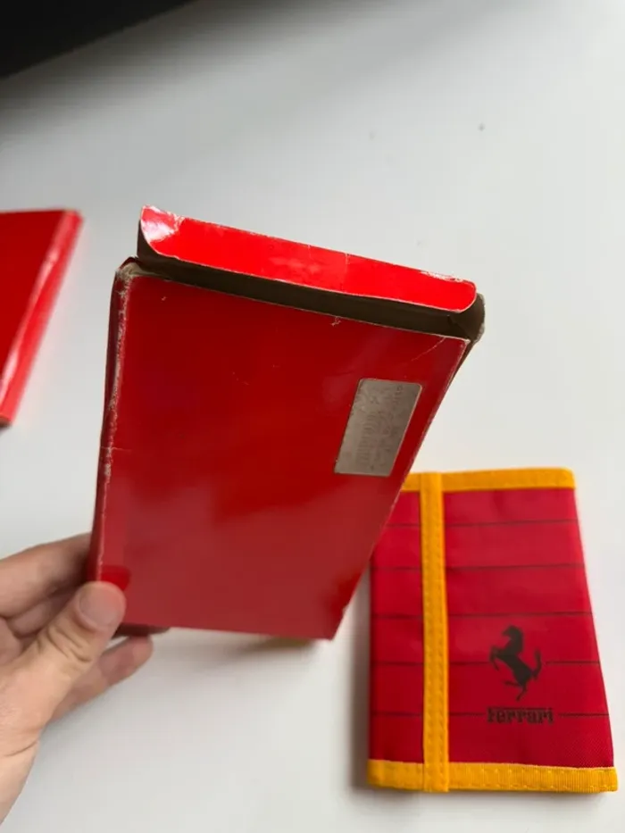Portefeuille Ferrari - Porte monnaie Ferrari vintage - photo numéro 9