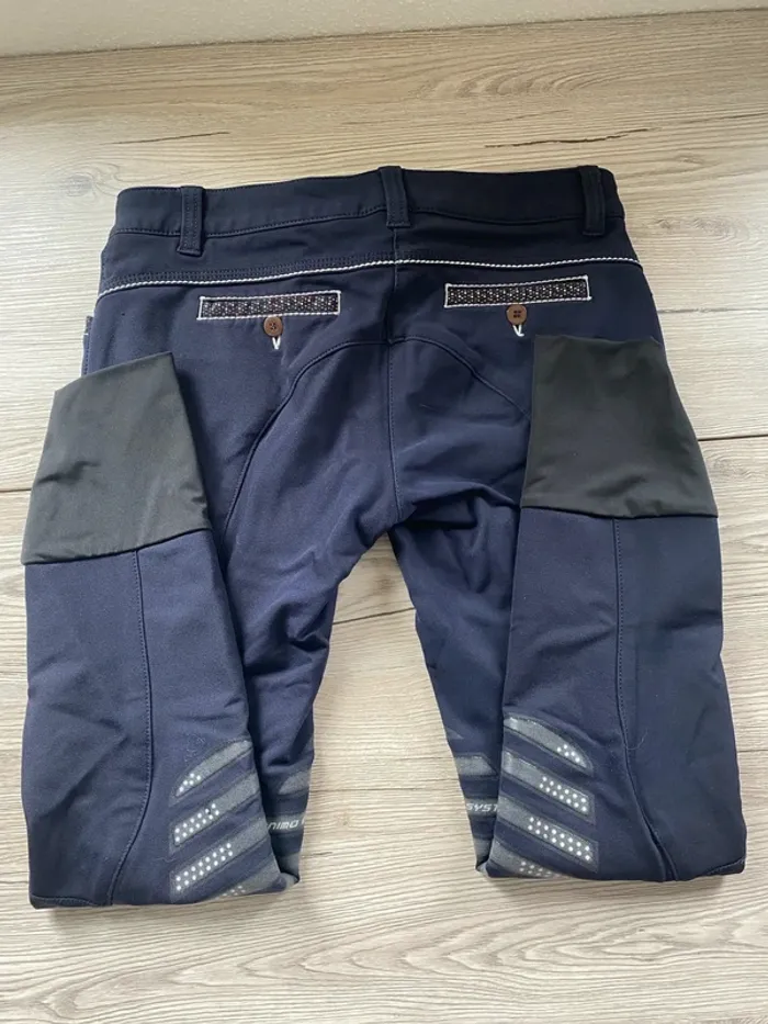 Pantalon Animo – Gros Grip – Made in Italy – Très Bon État – Bleu Marine - photo numéro 3