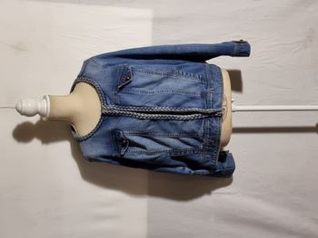 Veste ne jean Ikebana