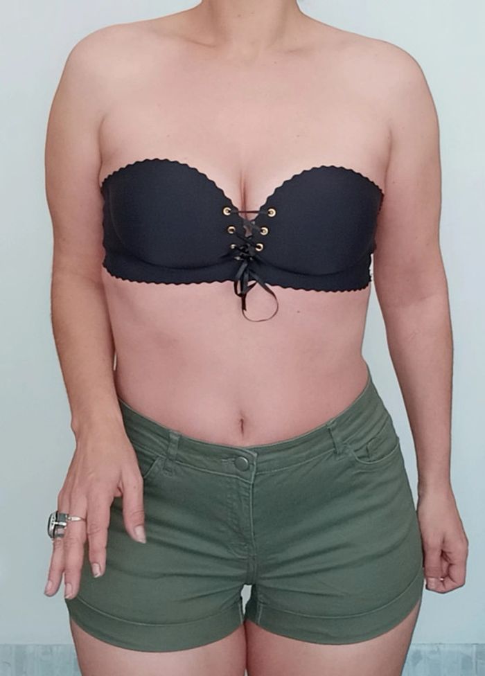 Short à revers kaki - photo numéro 7