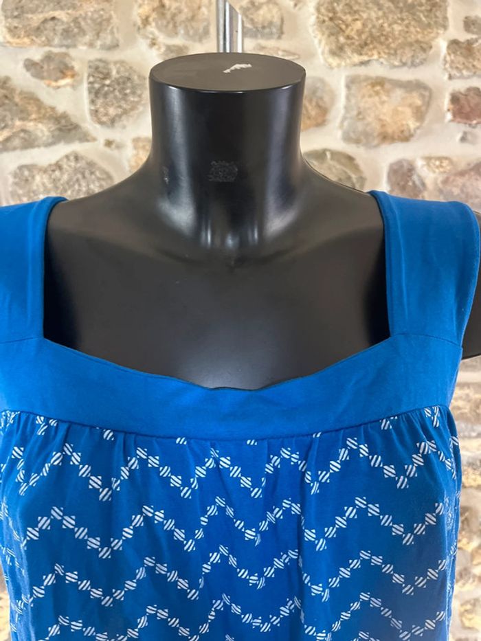 Débardeur bleu Blancheporté 46 - photo numéro 2