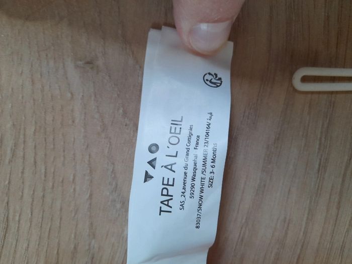 Chapeau de soleil Tape à l'œil 3-6 mois - photo numéro 4