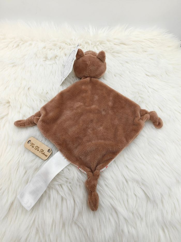 Doudou renard Fleuri Tom & Kiddy - photo numéro 4