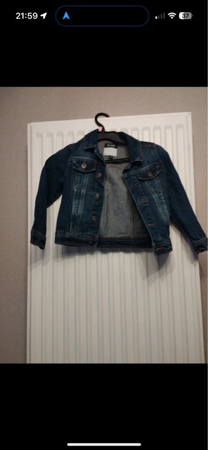 Veste Jean Kiabi