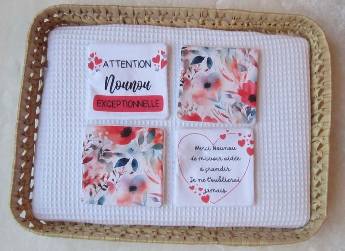 Lot de lingettes (spécial nounou/assistante maternelle).