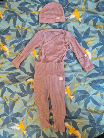 Ensemble Room-To-Grow 3 Pièces 0-1 mois violet
