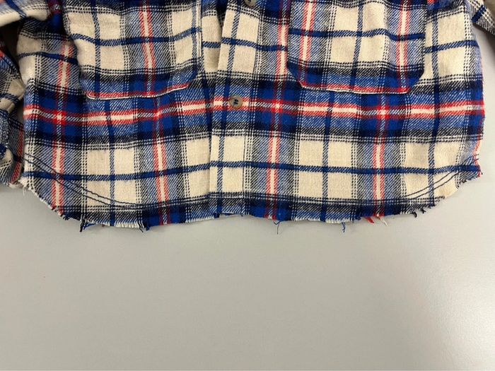 Chemise courte Zara 9 ans à carreaux - photo numéro 3