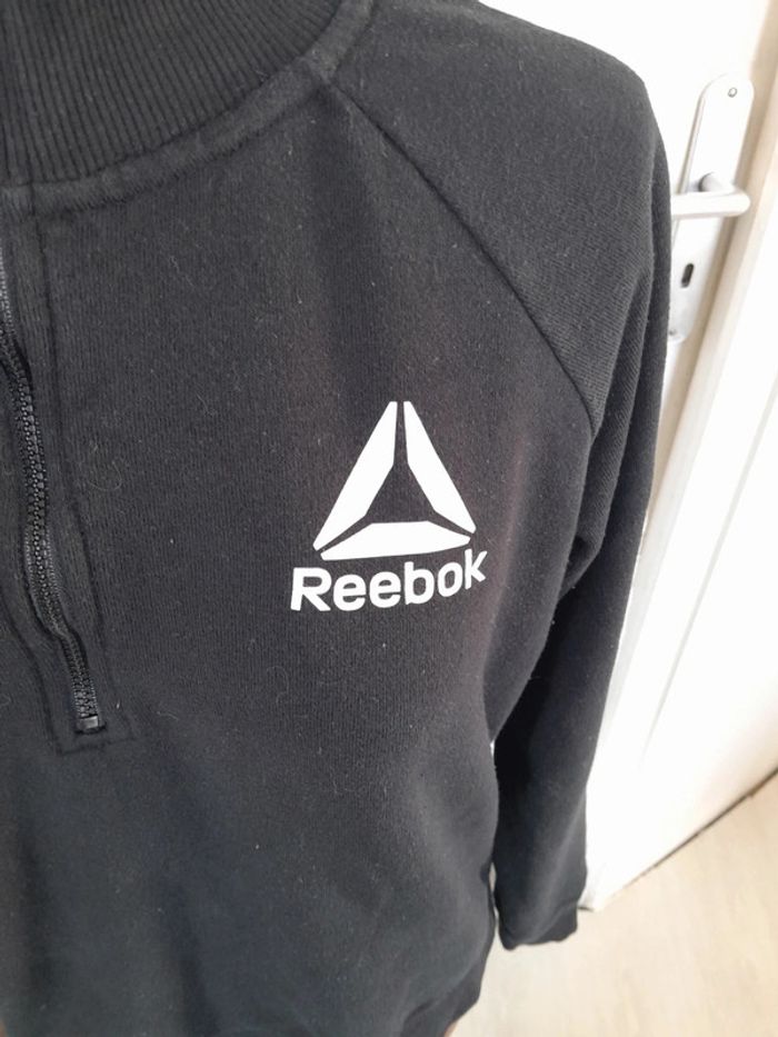 Sweat court zip Reebok taille M - photo numéro 4
