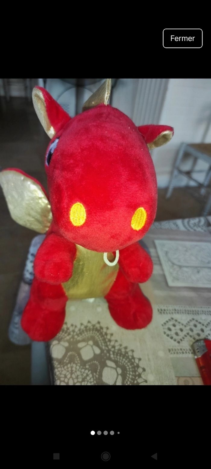 Très belle peluche dinausore j40 - photo numéro 3