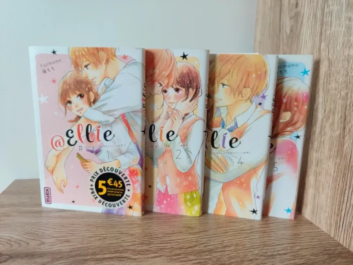 Mangas @Ellie #jen'aipasdepetitami - tomes 1, 2, 4 et 5 - photo numéro 2