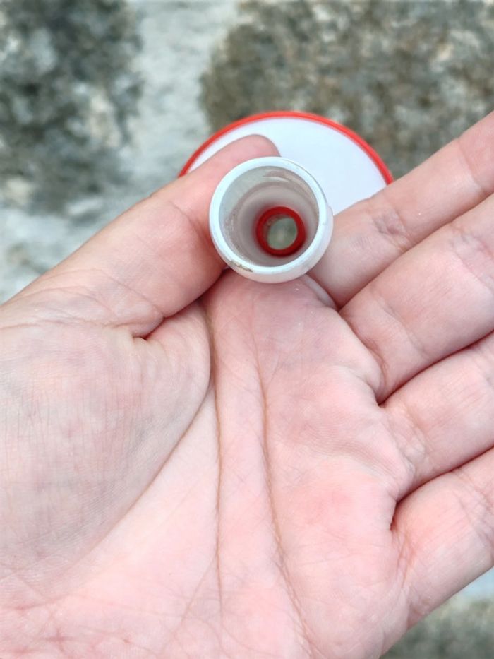 Tricotin champignon en plastique - photo numéro 5