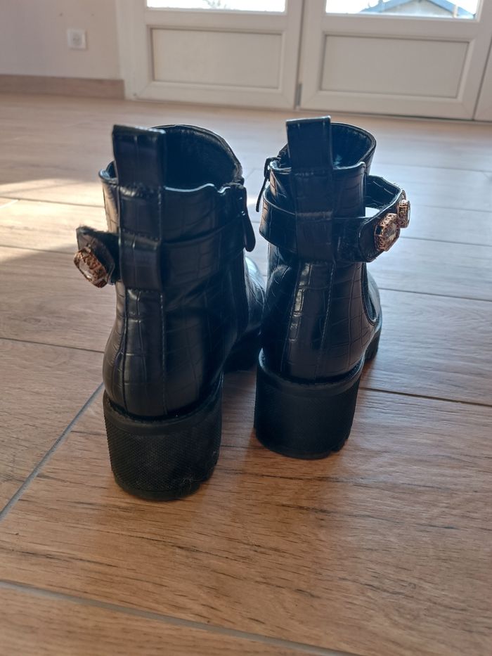 Bottines noires T37 - photo numéro 5