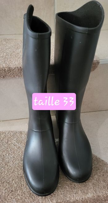 Bottes d équitation taille 33 decathlon