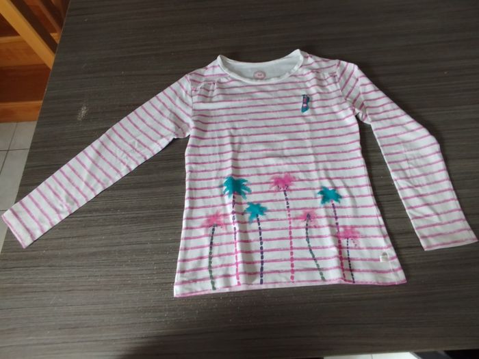 T-shirt manches longues fille 8 ans