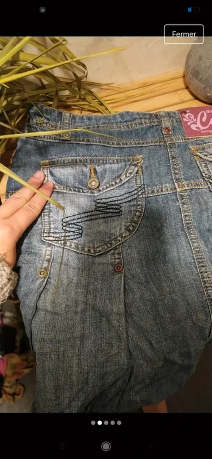Jupe en Jean filles 12 ans Caprice de filles - photo numéro 2