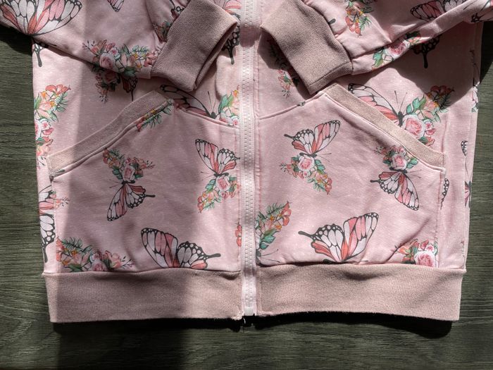 Veste Papillons 10/12 ans - photo numéro 3