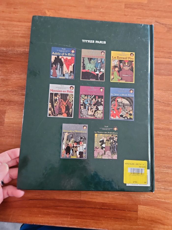 Bande dessinée : Tardi - Adèle Blanc-Sec - photo numéro 9