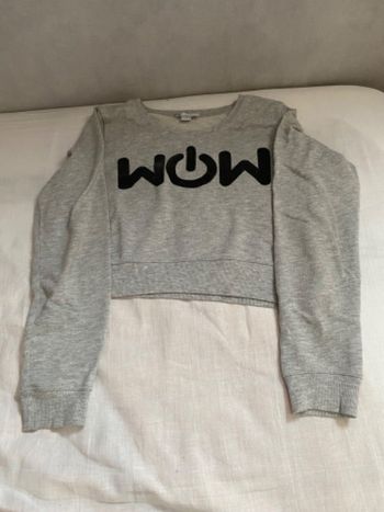 Sweat court manche longue
