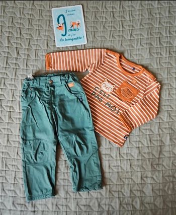 Ensemble sucre d'orge 9 mois