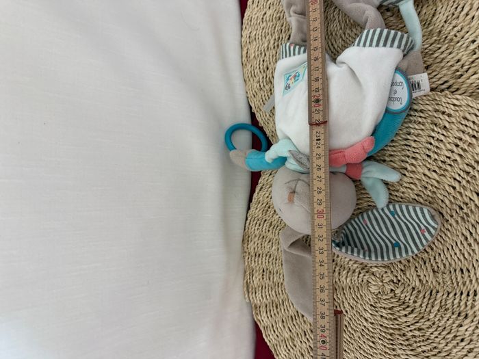 Peluche lapin activité DOUDOU ET COMPAGNIE Happy - photo numéro 4