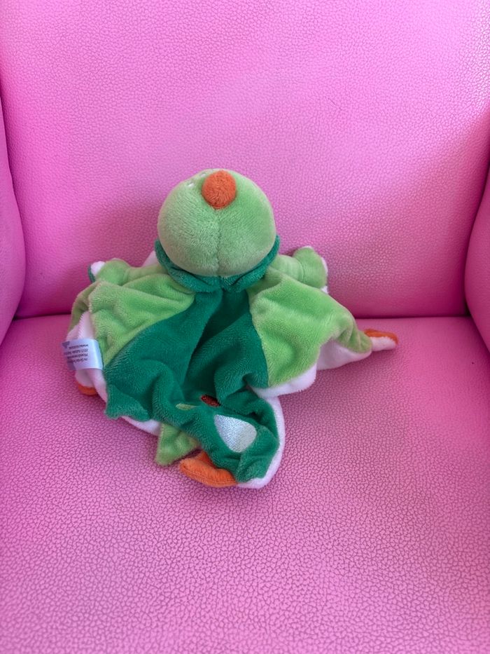 Doudou dinosaure vert - photo numéro 2