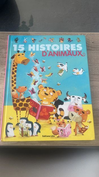 Livre 15 histoires d’animaux