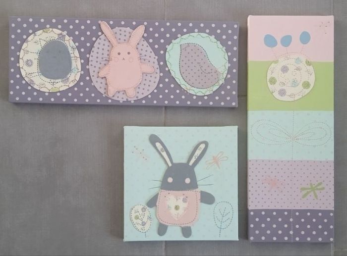 Toiles pour déco chambre bébé ou enfant