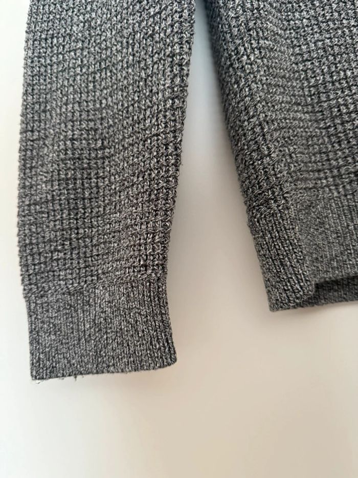 Pull en maille gris H&M Taille M - photo numéro 5