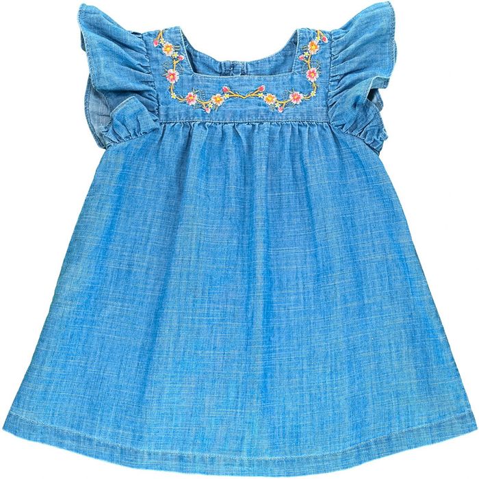 Robe à manches courtes 6 mois en coton Bonton