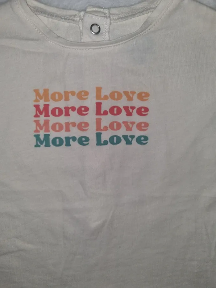 Tee-shirt manches courtes taille 12 mois - photo numéro 3