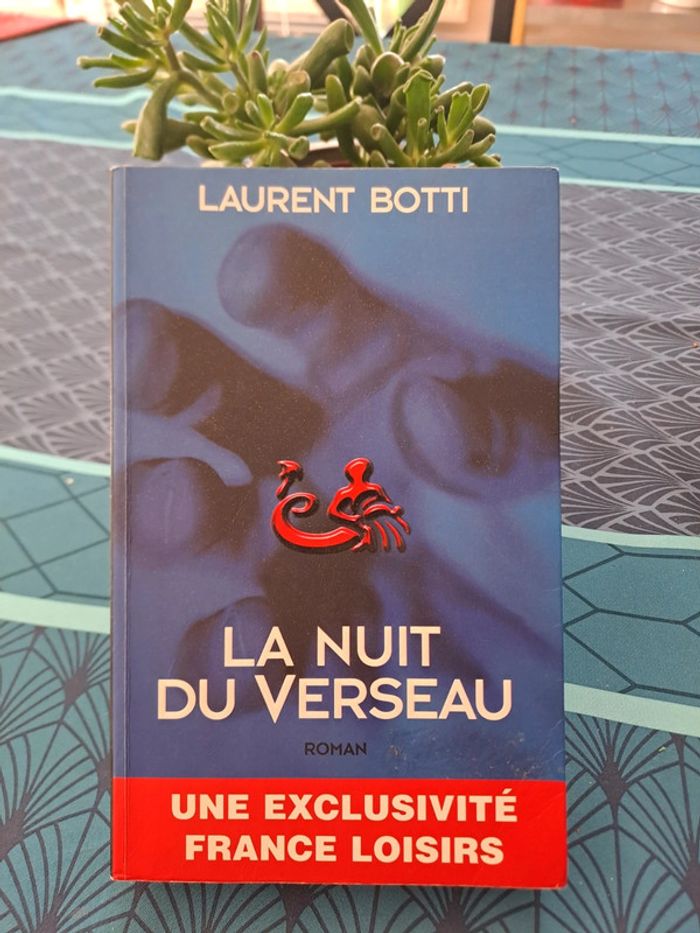 Livre La Nuit du Verseau, Laurent Botti