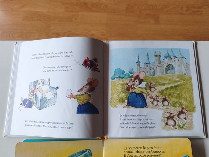 Lot de 3 livres sur la petite souris - photo numéro 3
