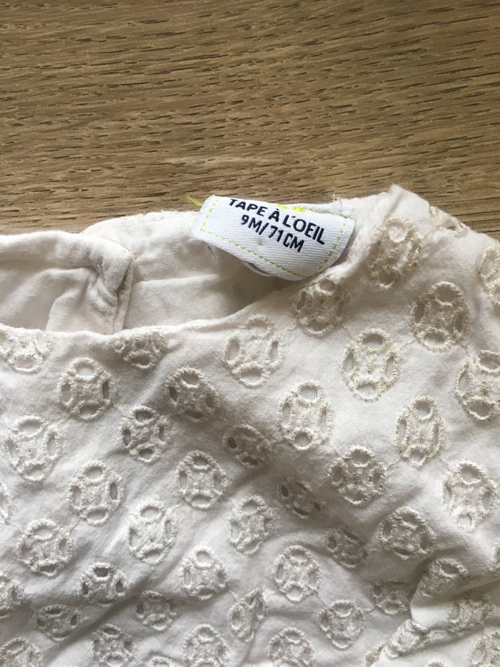 Robe blanche événement fille - photo numéro 2