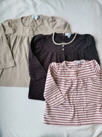 T shirt manches longues Tex 18 mois