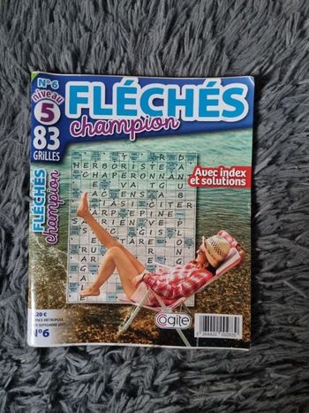 Livre de jeu fléchés (champion) niveau 5 (83grilles)