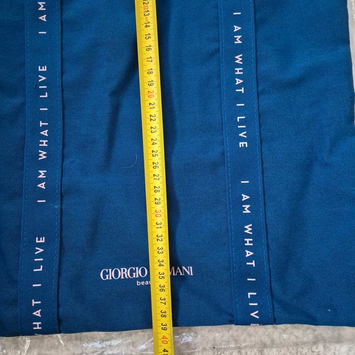 Tote bag neuf avec étiquette bleu marine - Giorgio Armani - photo numéro 4