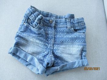 short en jean