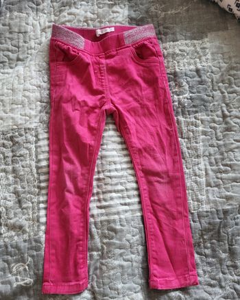 Jean slim rose 3 ans