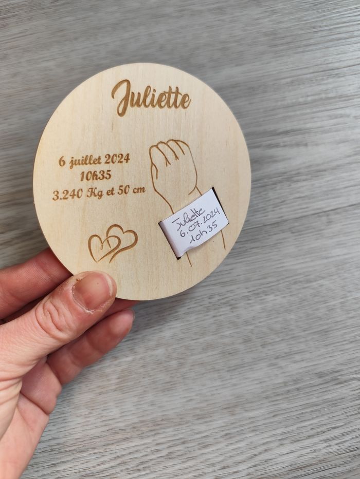 Support bracelet de naissance - photo numéro 2