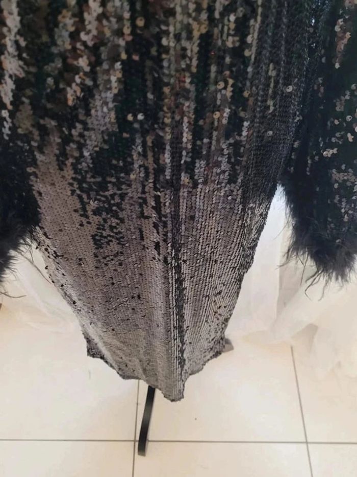 Robe de soirée midi noire 38 - photo numéro 9