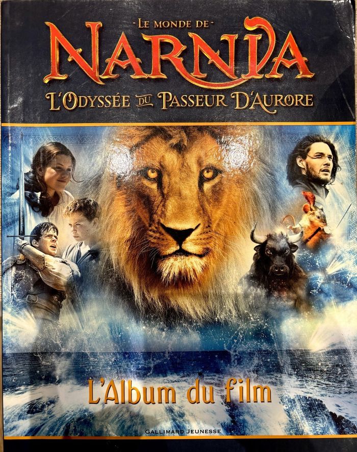 L'album du film Narnia l'odyssee du passeur d'aurore