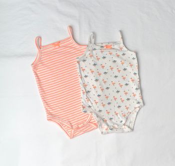 Lot de 2 bodies TAO 9 mois