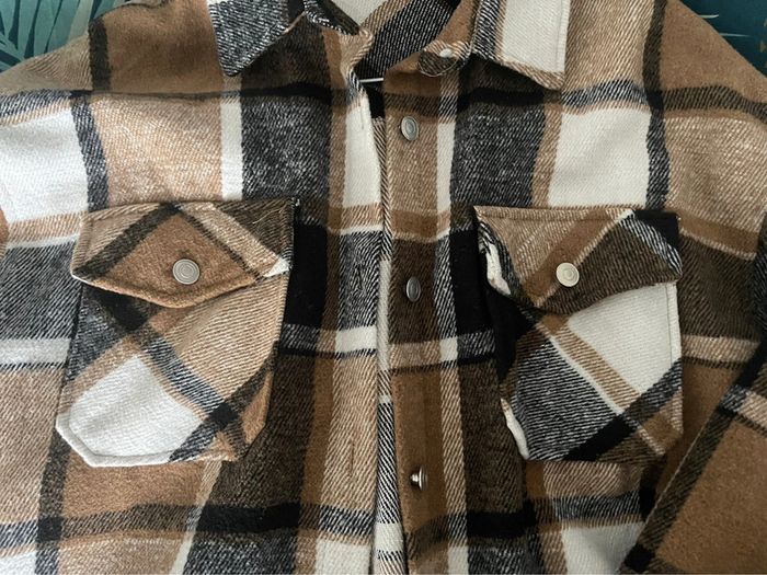 Veste à carreau