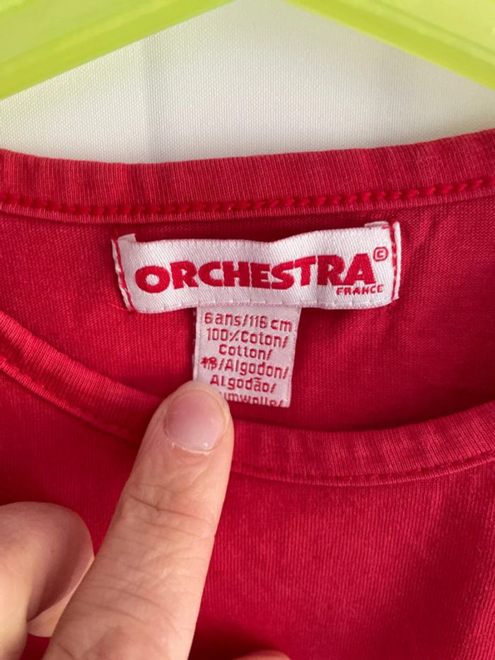 T-shirt 6 ans orchestra - photo numéro 3